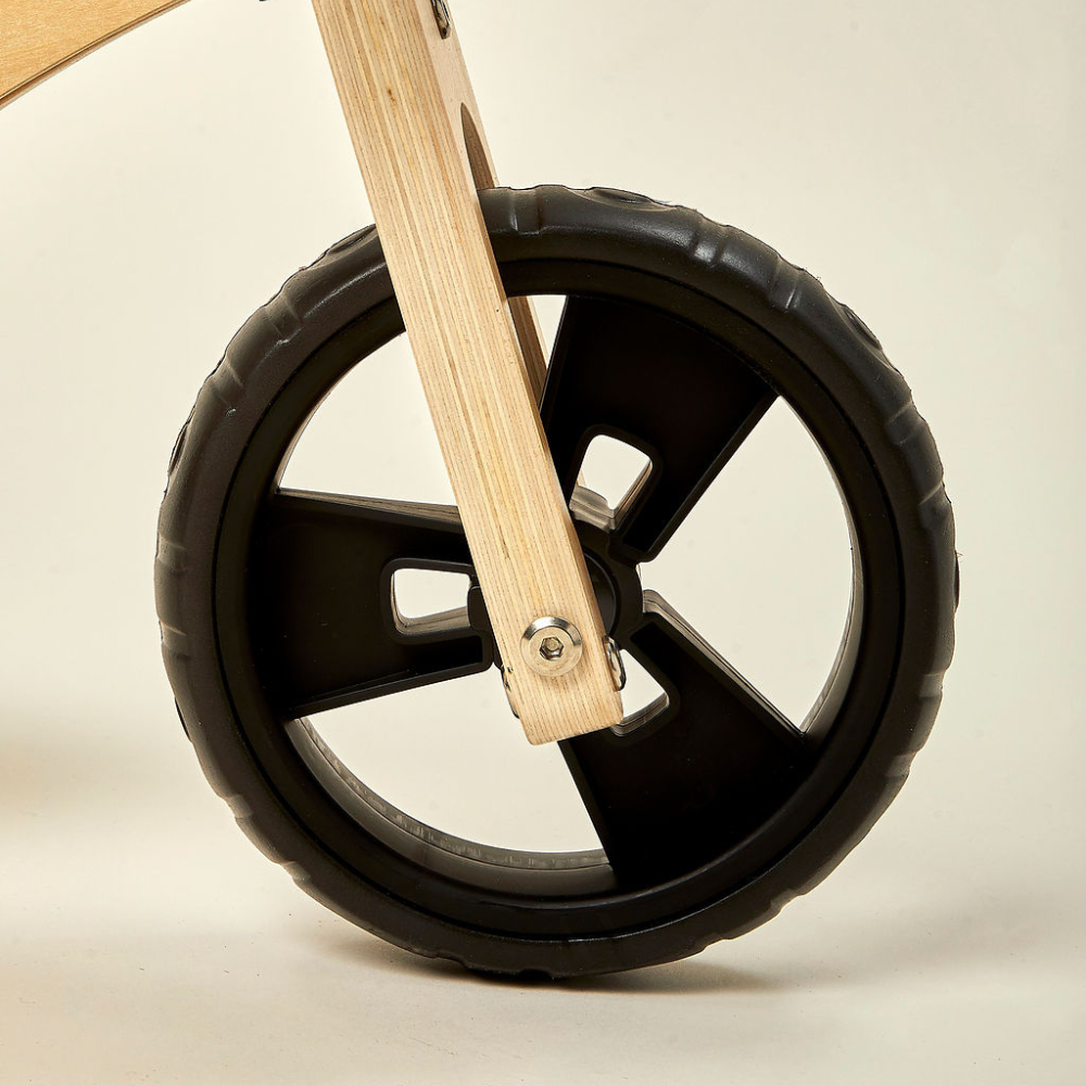 2-in-1 Mini Wooden Balance Bike