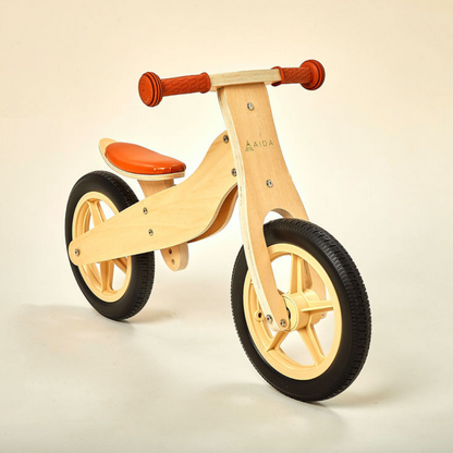 2-in-1 Midi Wooden Balance Bike