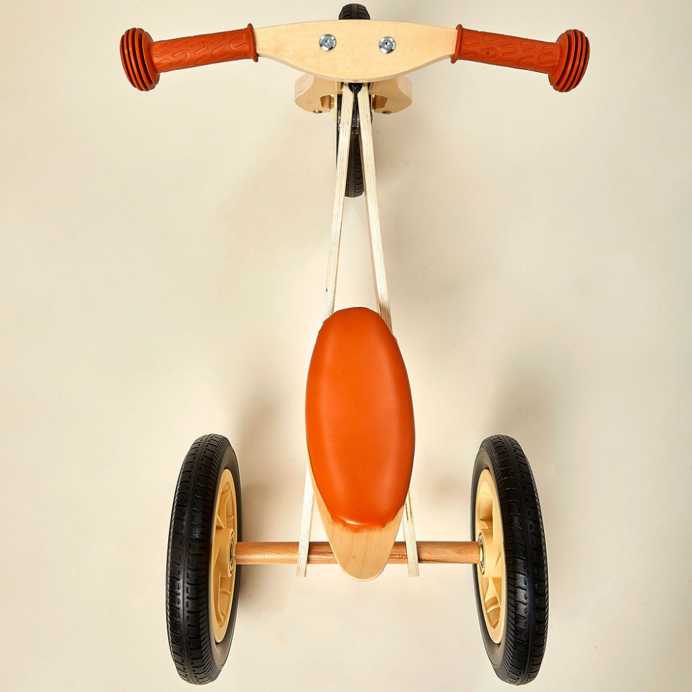 2-in-1 Midi Wooden Balance Bike