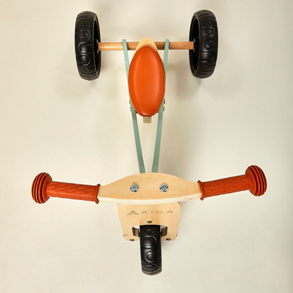 2-in-1 Midi Wooden Balance Bike