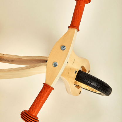 2-in-1 Mini Wooden Balance Bike