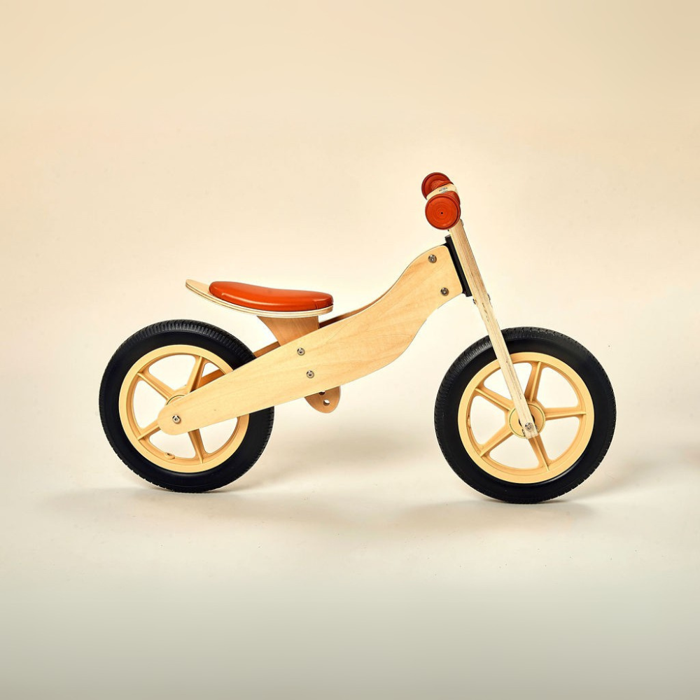 2-in-1 Midi Wooden Balance Bike